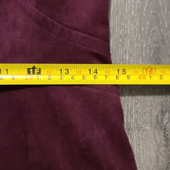 IVANKA TRUMP Velvet Purple Fit and Flare Dress 8 - Picture 8 of 11